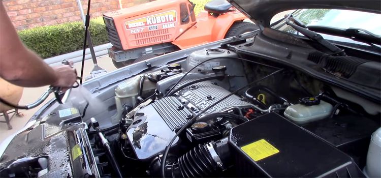 how to clean under the hood