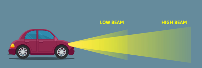 Low Beam vs High Beam Headlights - Care Your Vehicle!