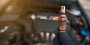 faulty old oxygen sensor