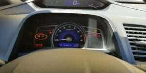 VSA light on Honda