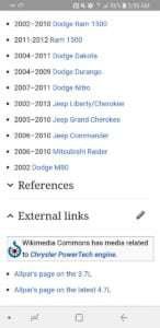 Dodge Engine Swap Compatibility Chart