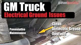 What is the Chevy Silverado Ground Wire Location