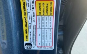 What is the Recommended Tire Pressure for My Vehicle?